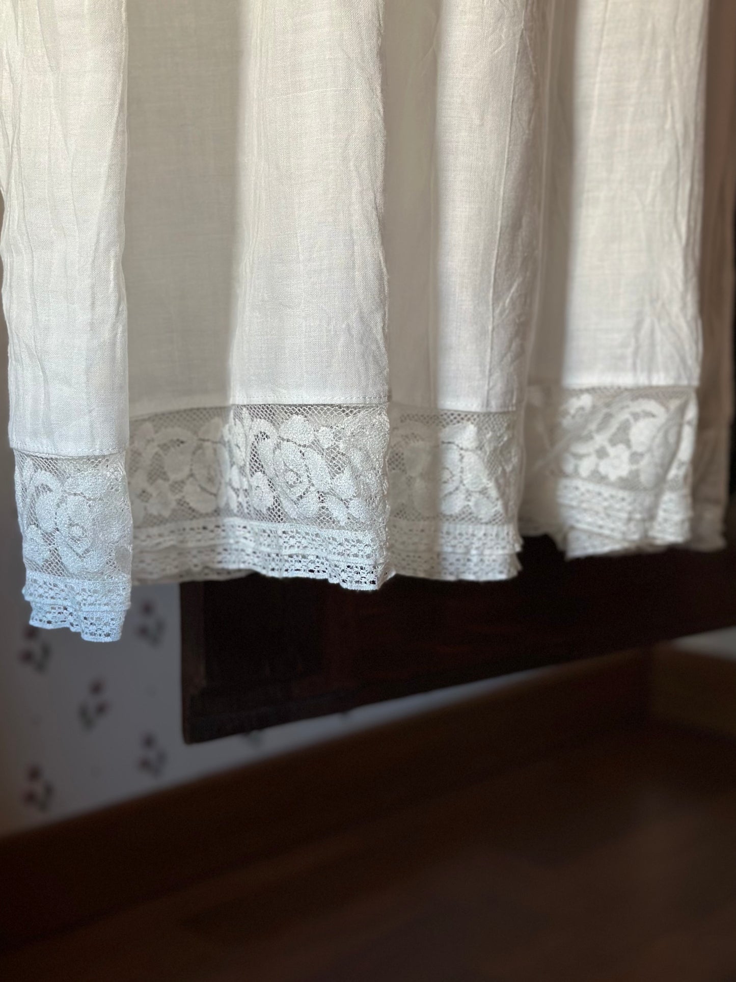 Long White Cotton Dress