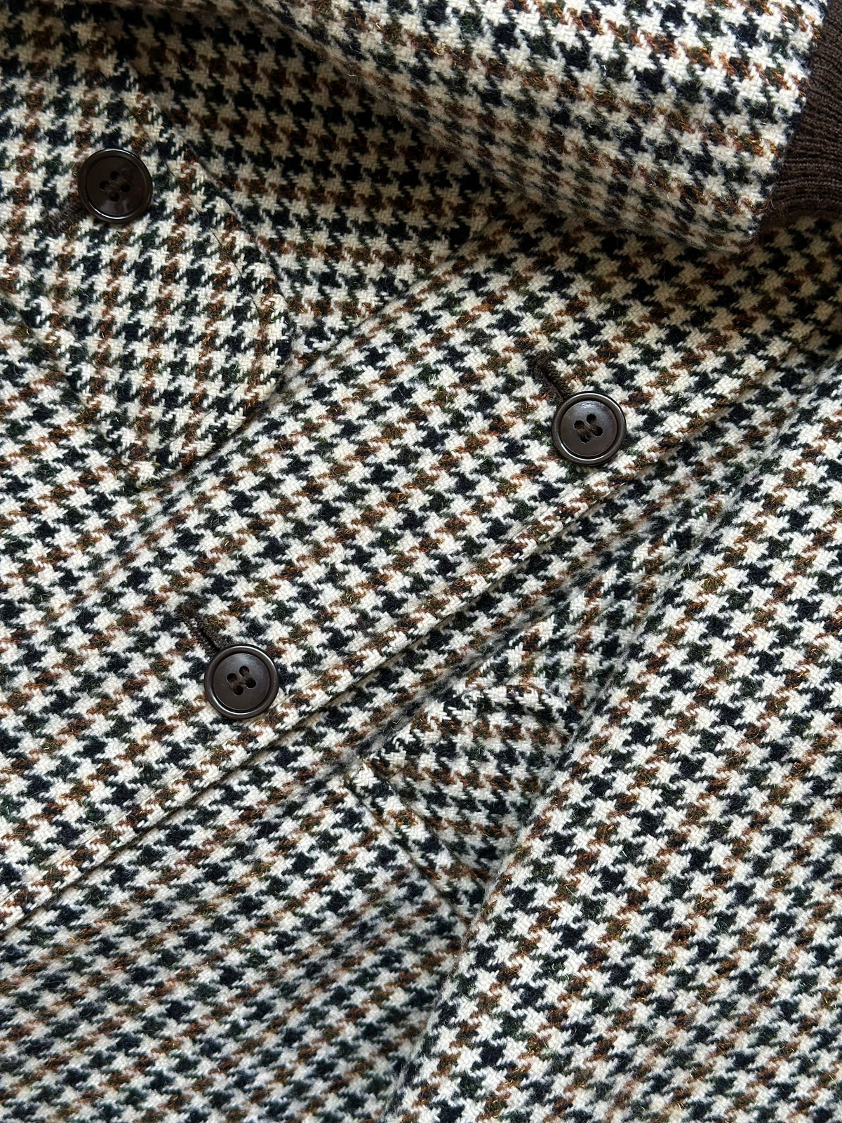 Reversible Wool & Cotton Puffer Jacket