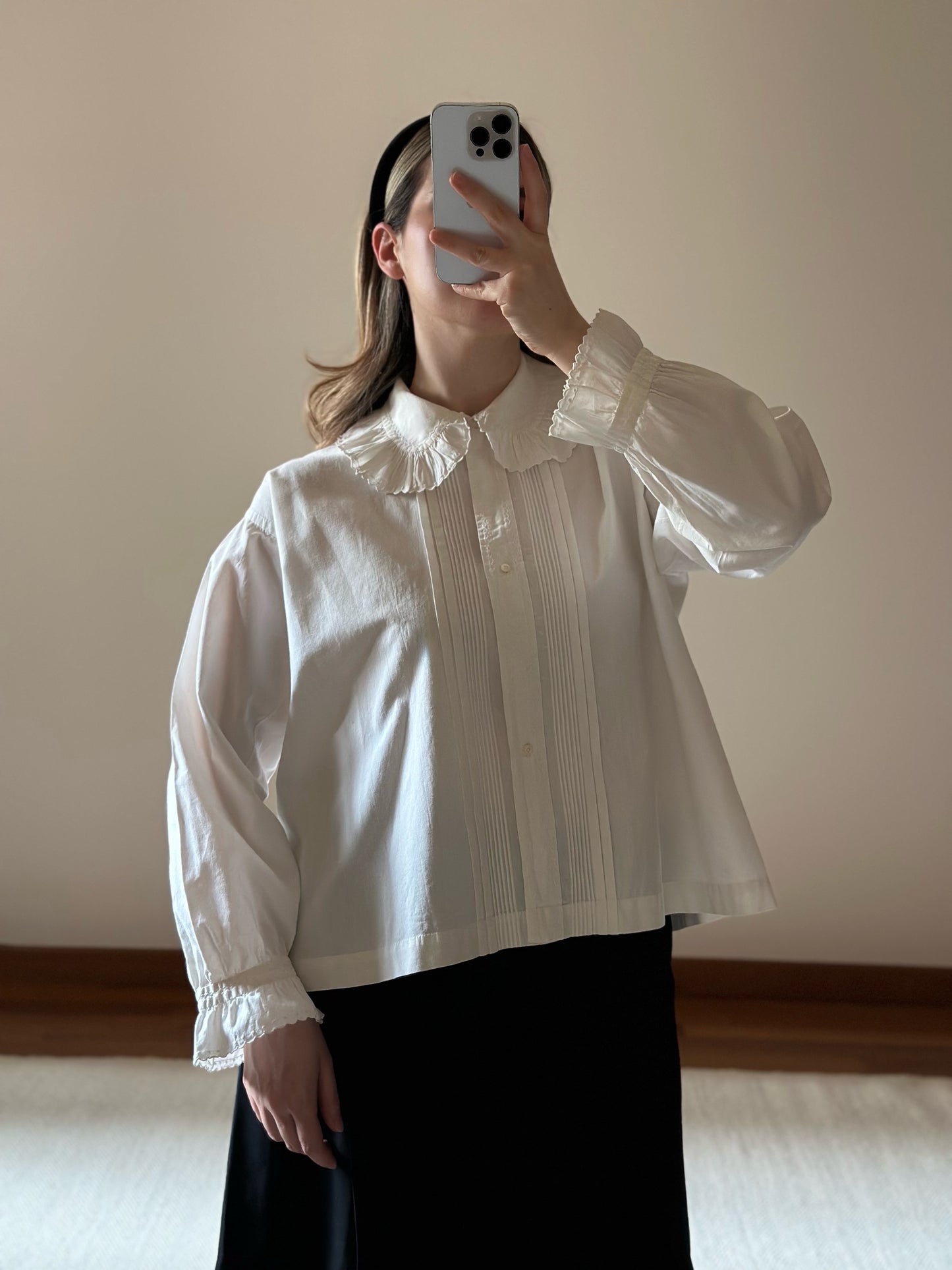 Antique Withe Cotton Shirt
