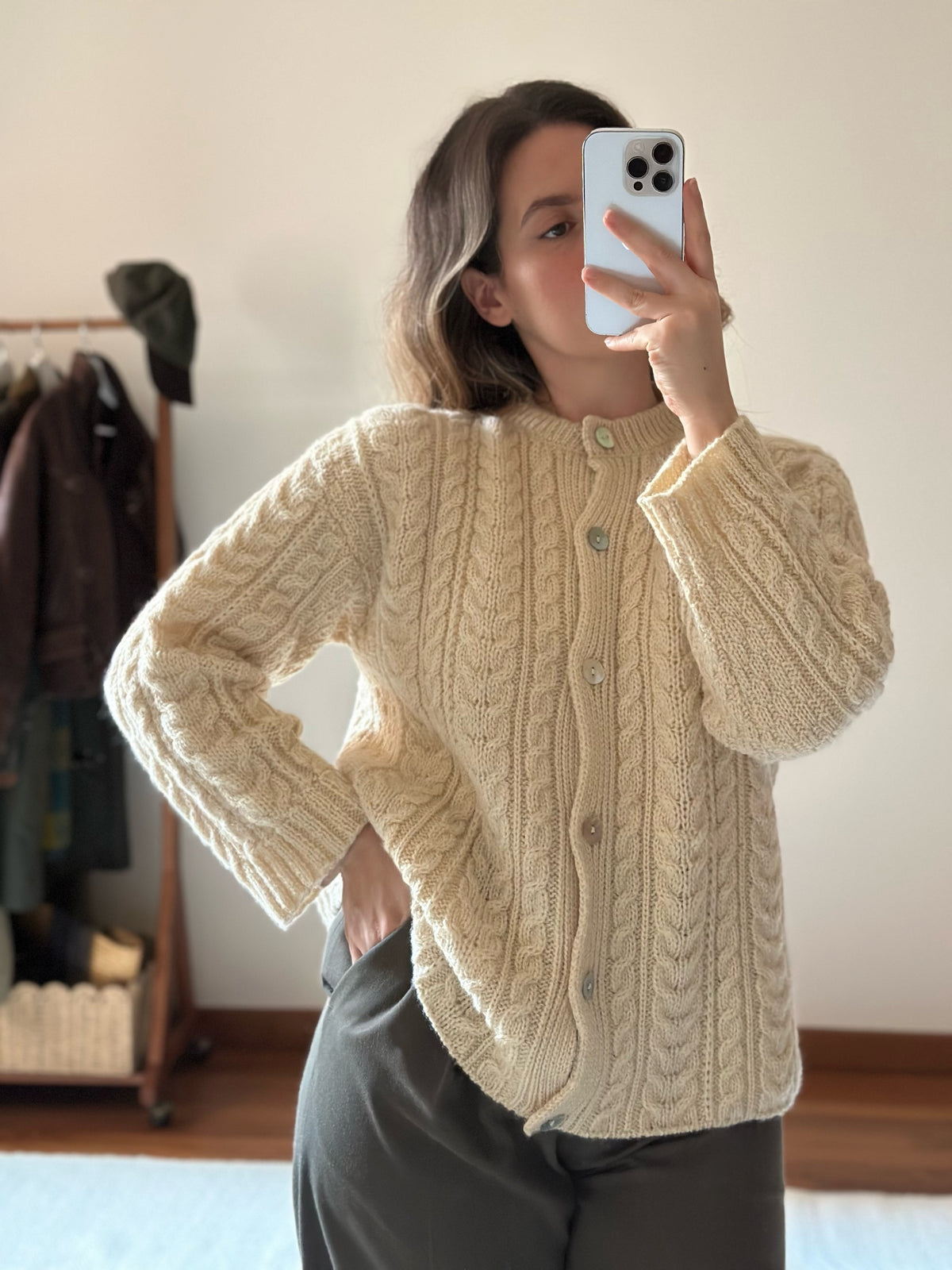Pure Wool Original Irish Cardigan