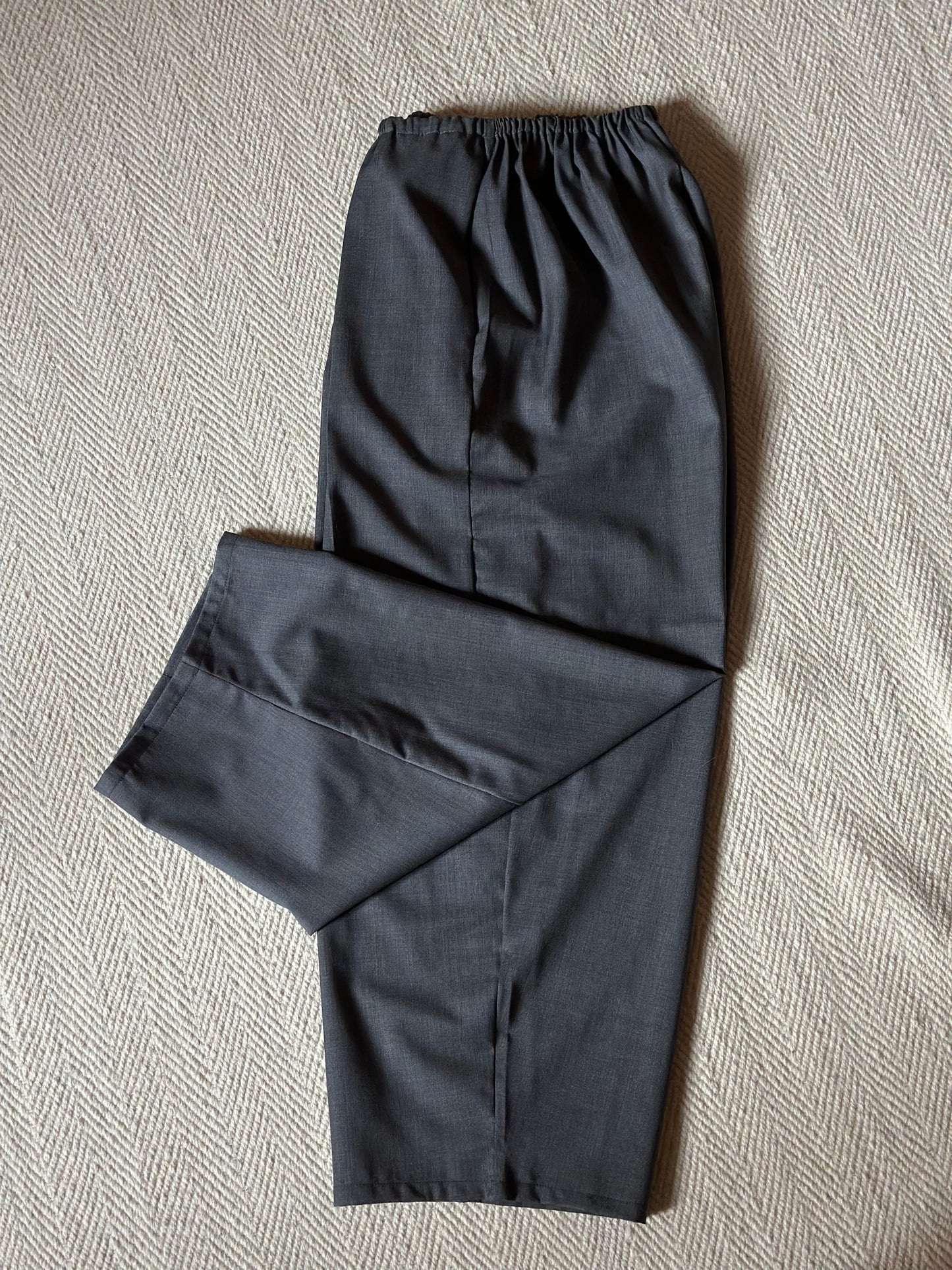 Tailor-Made Gray Cool Wool Trousers