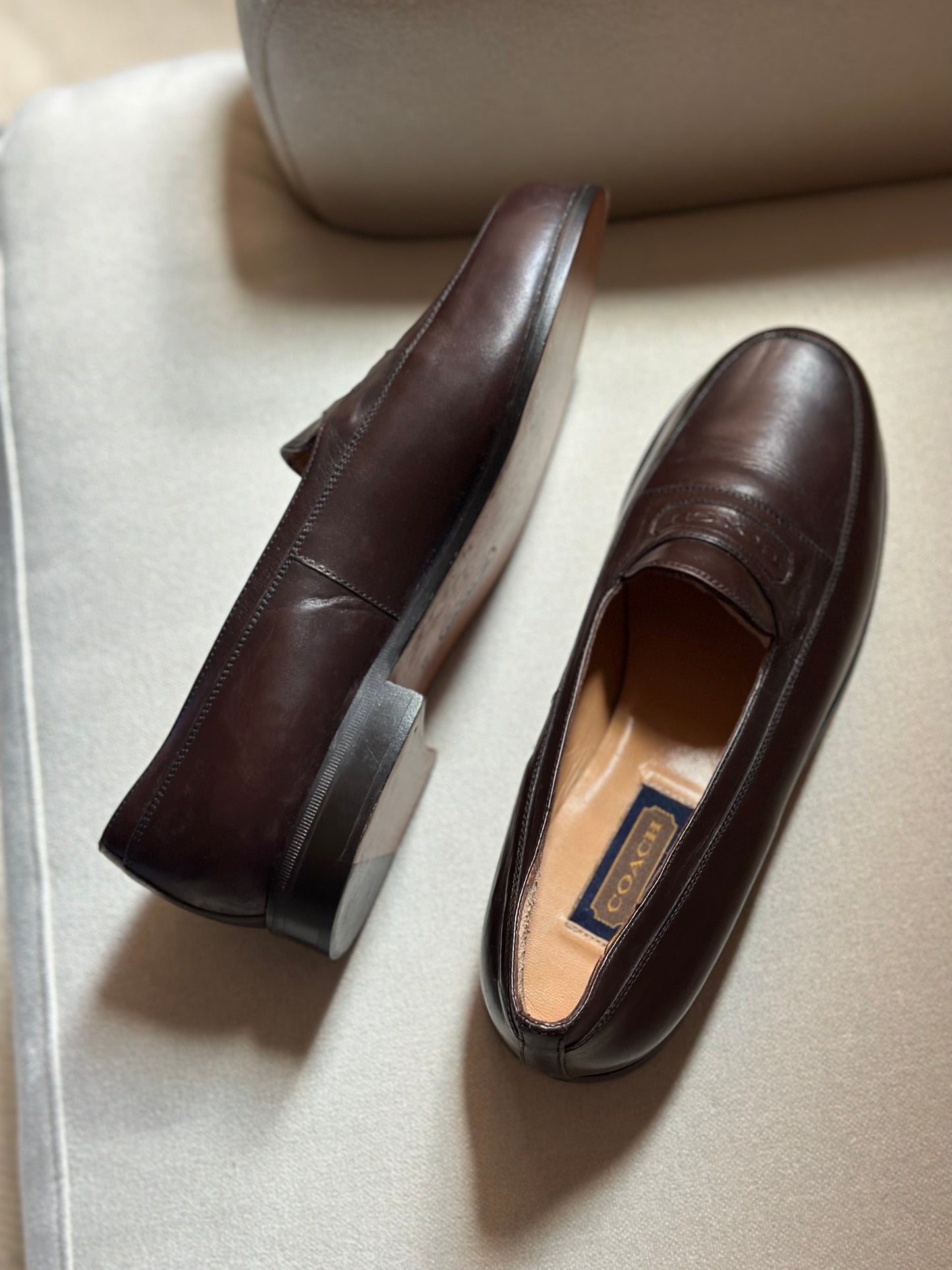 Original Mahogany Coach Loafers