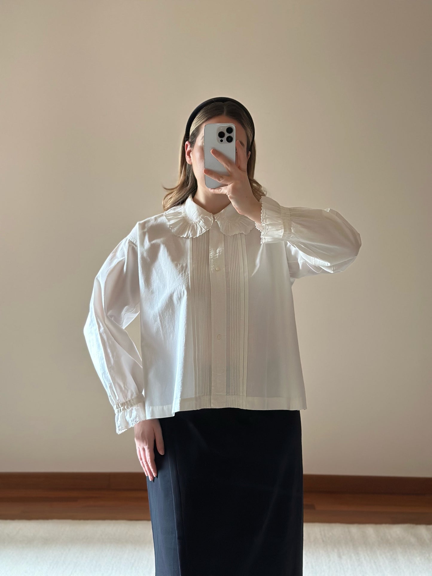 Antique Withe Cotton Shirt