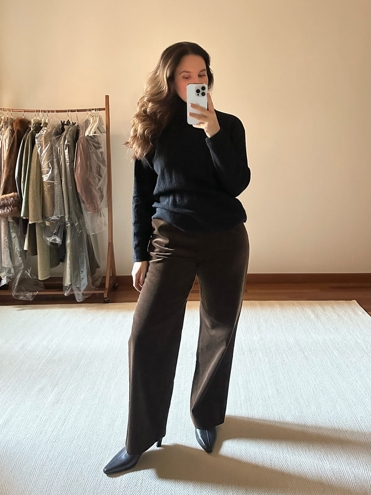 Corduroy Chocolate Brown Trousers
