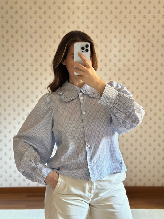 Frilled Collar Lazzari Shirt