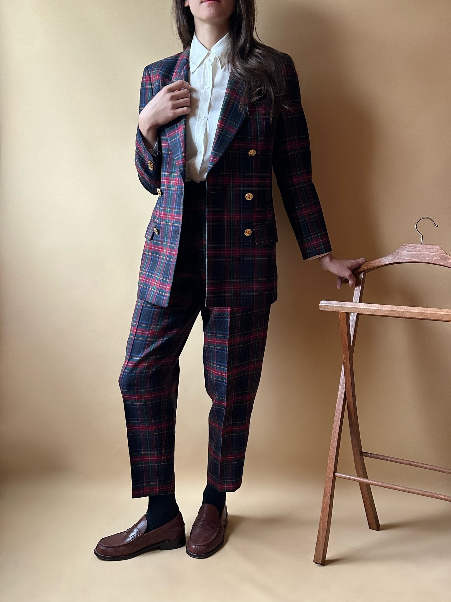 Vintage Daks London Tartan Suit