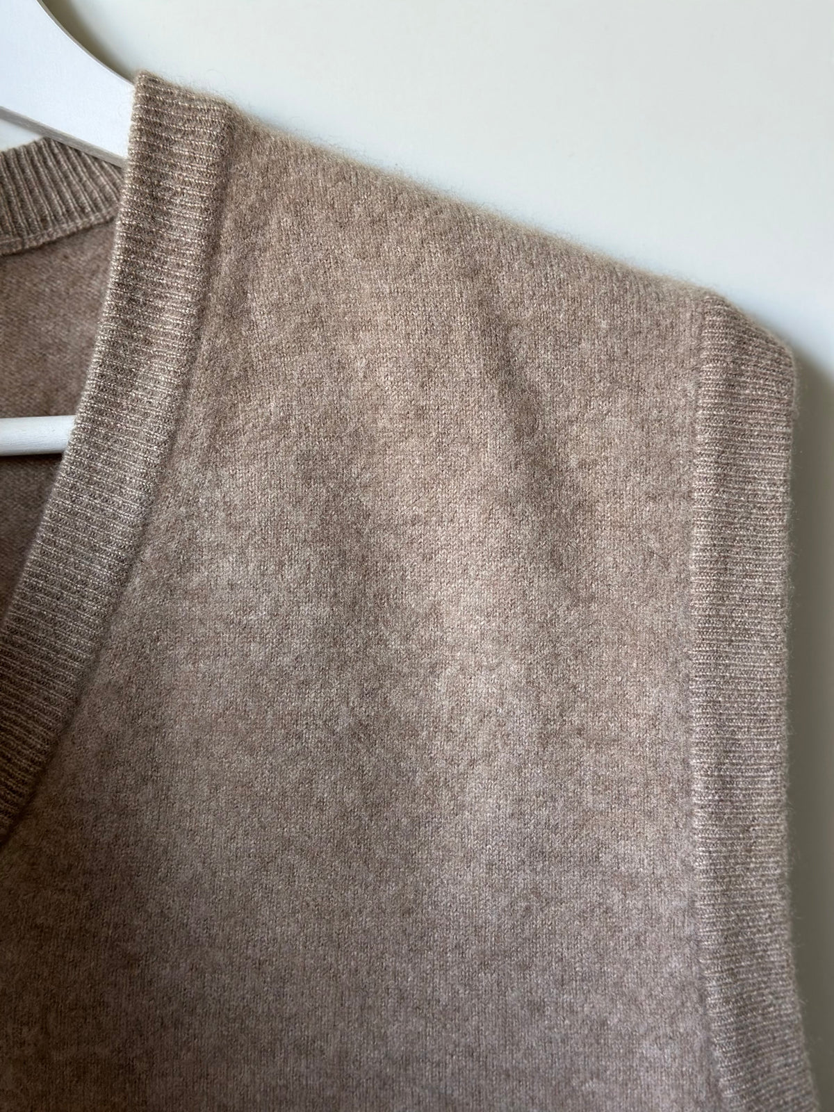 100% Cashmere Camel Vest