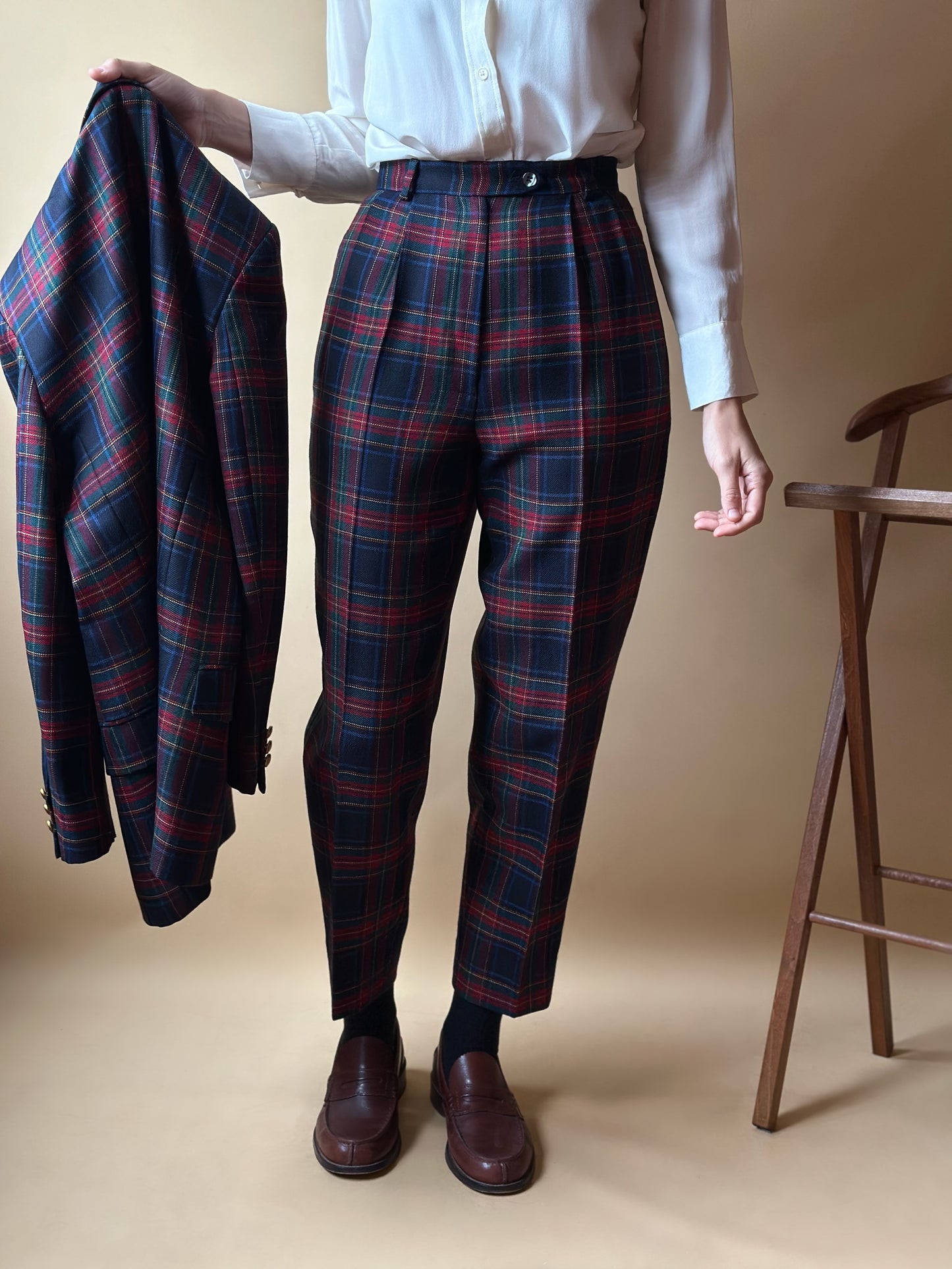 Vintage Daks London Tartan Suit