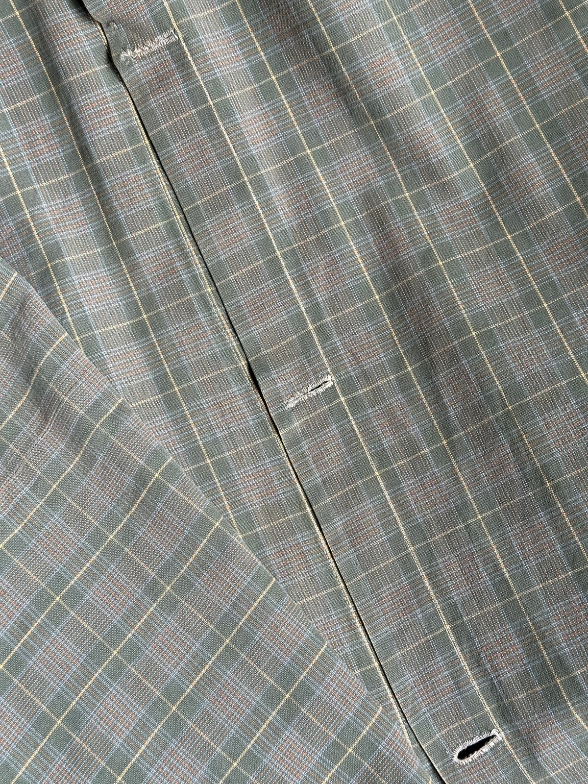 Tailor-Made Sage Green Tartan Dress
