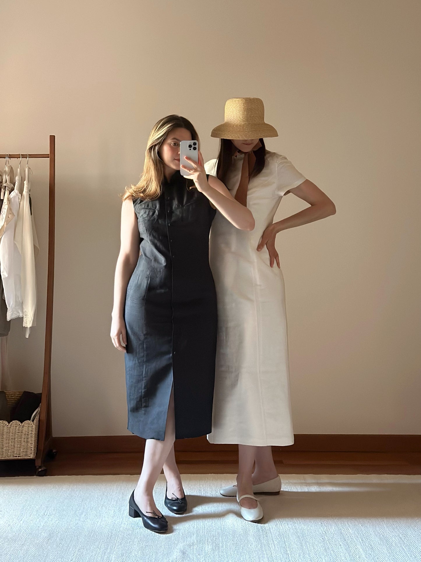 100% Silk Black Dress