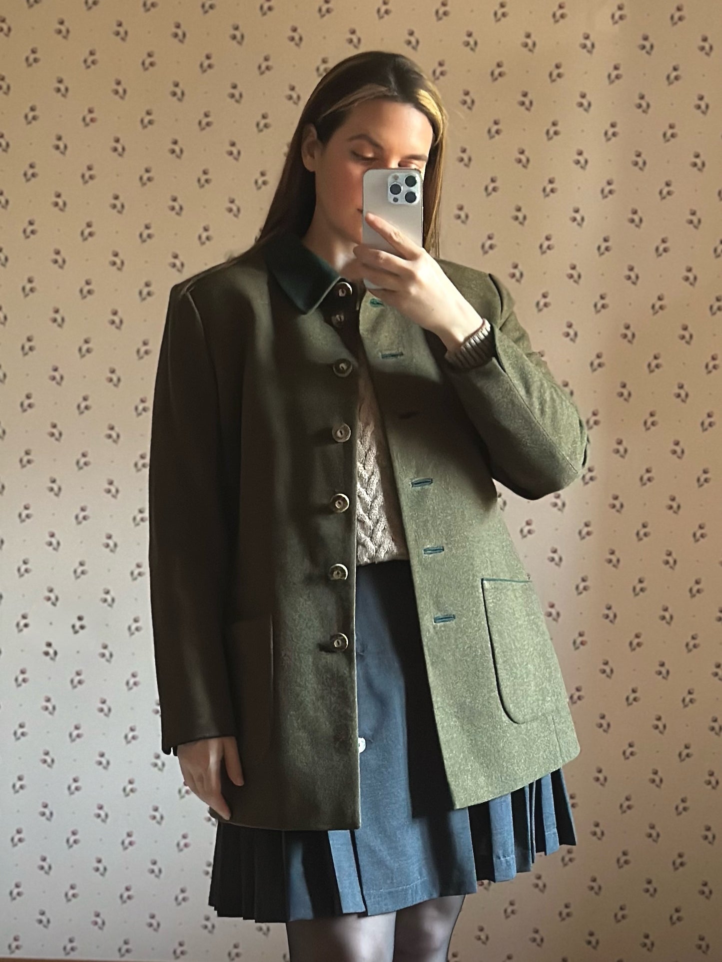 Vintage Lodenfrey Green Jacket