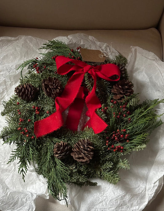 Handmade Winter Garland - Pinecones