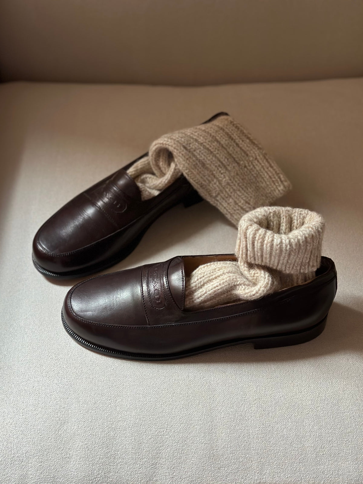 Original Mahogany Coach Loafers