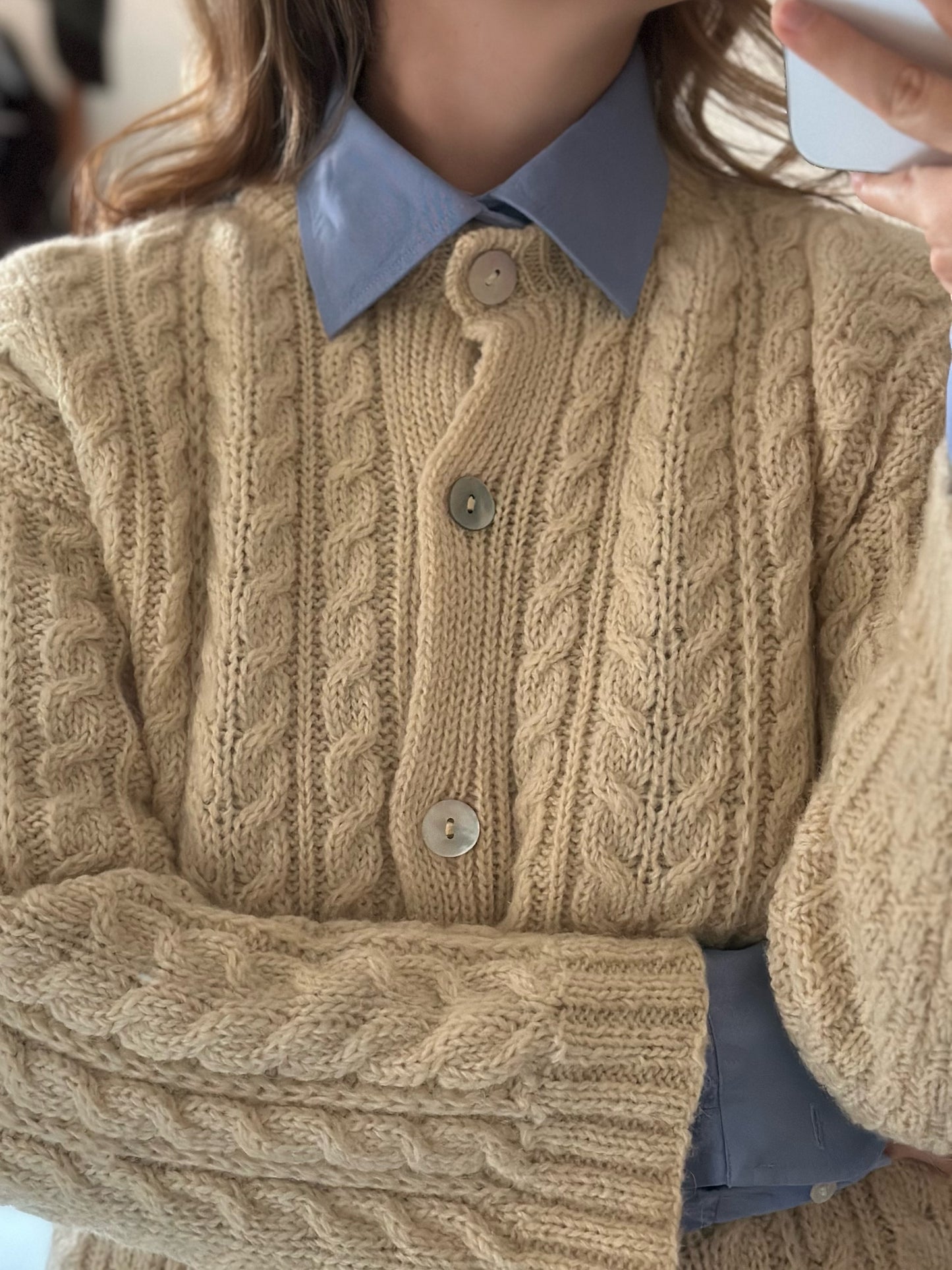 Pure Wool Original Irish Cardigan