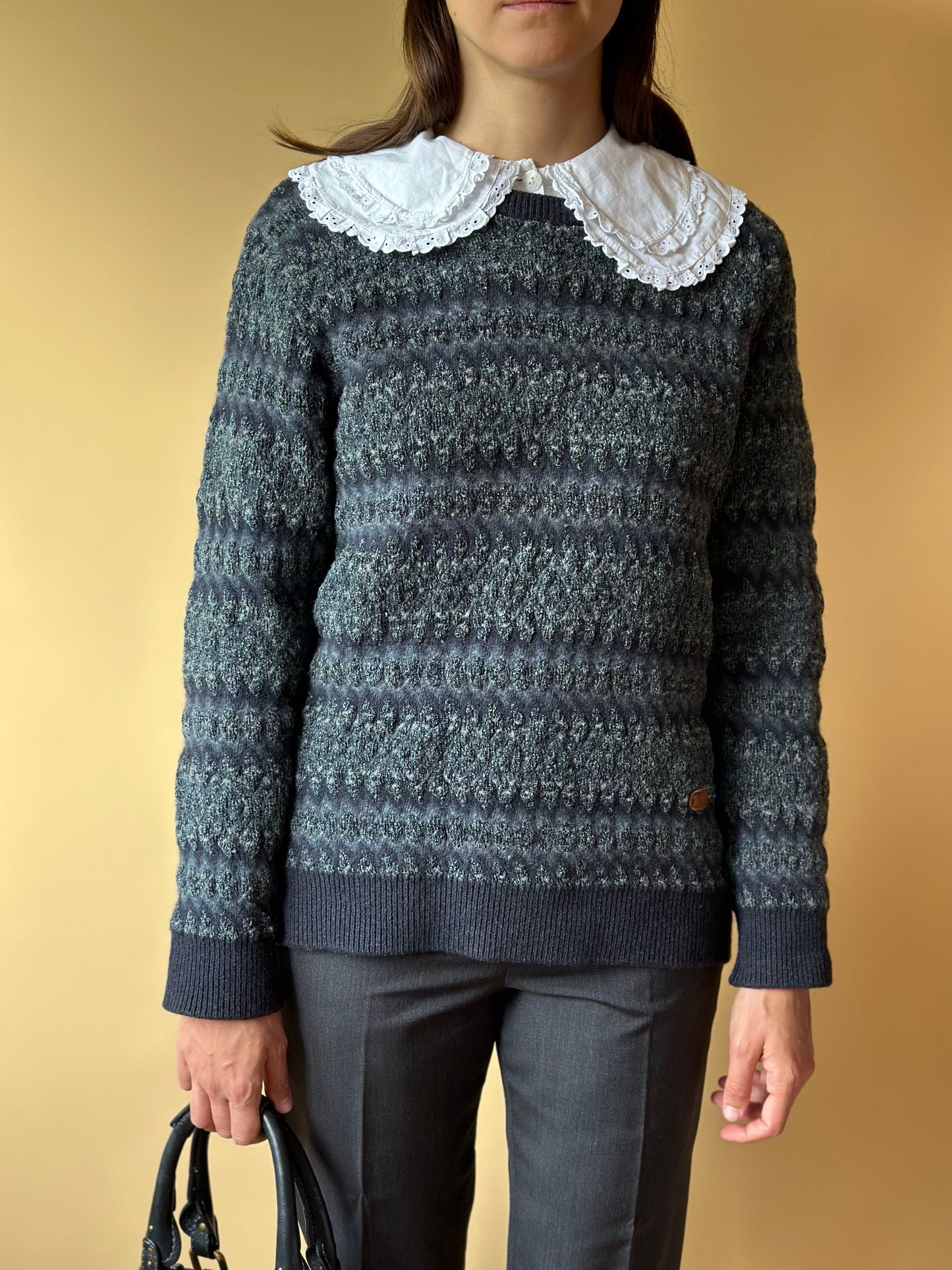 Vintage Valentino Blue Sweater