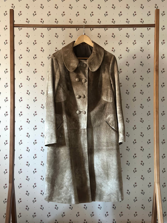 Vintage Real Suede Coat