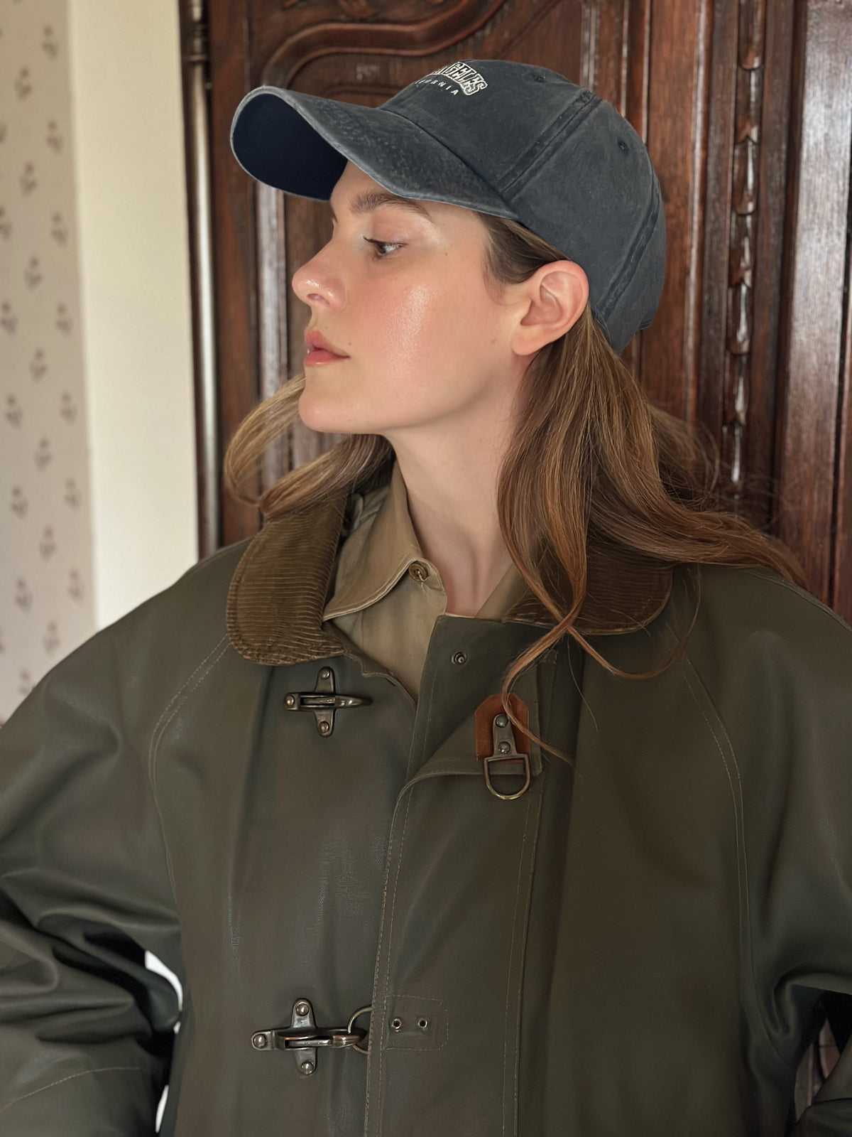 Waxed Cotton Green Hunting Jacket
