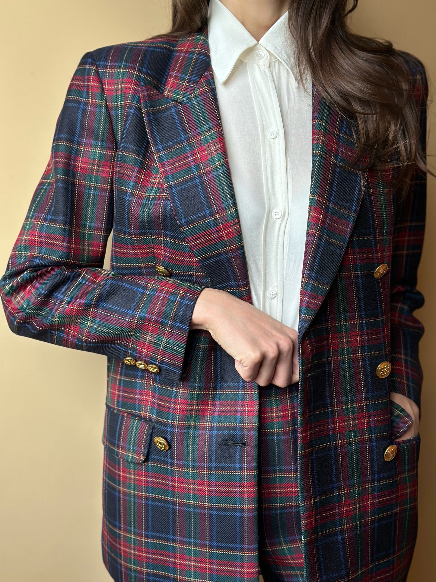 Vintage Daks London Tartan Suit