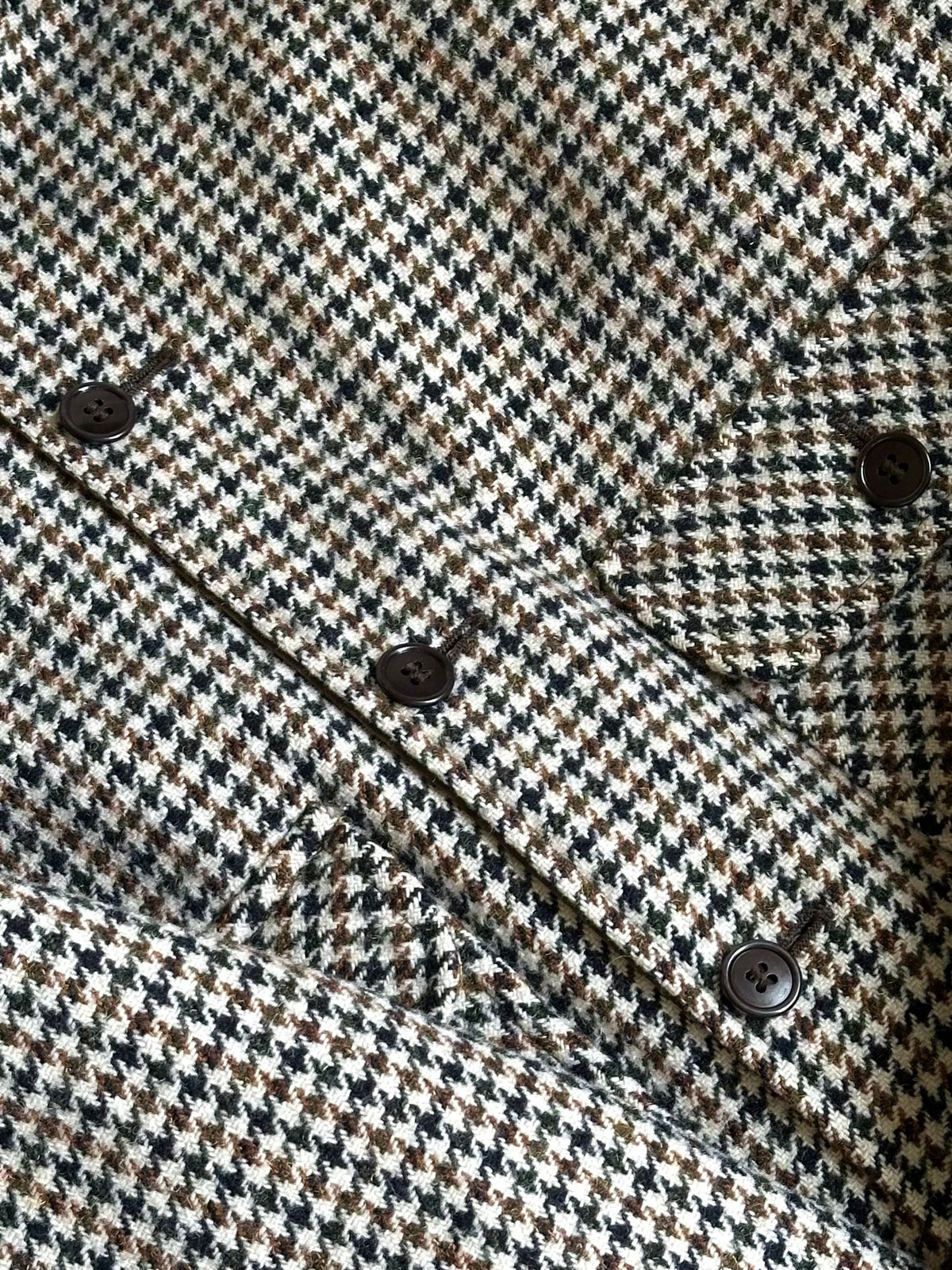 Reversible Wool & Cotton Puffer Jacket