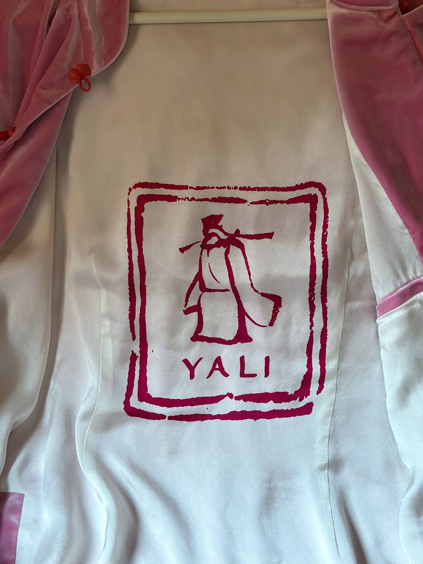 Pink Silk Velvet Jacket