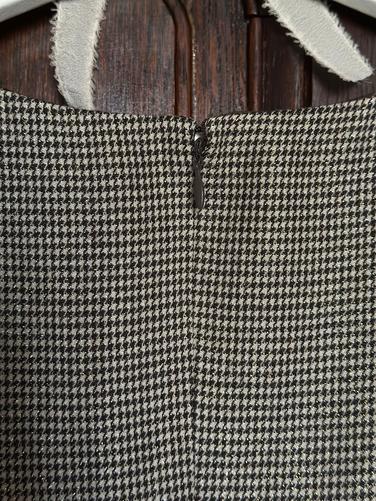 Vintage Gianfranco Ferré Wool Dress With Silk Organza Sleeves