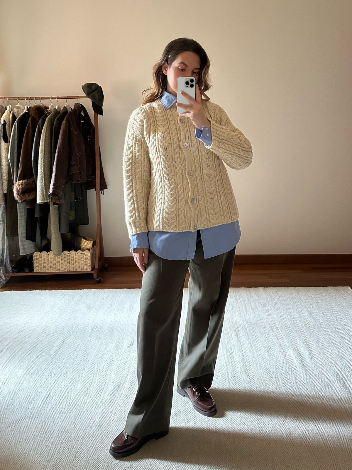 Pure Wool Original Irish Cardigan