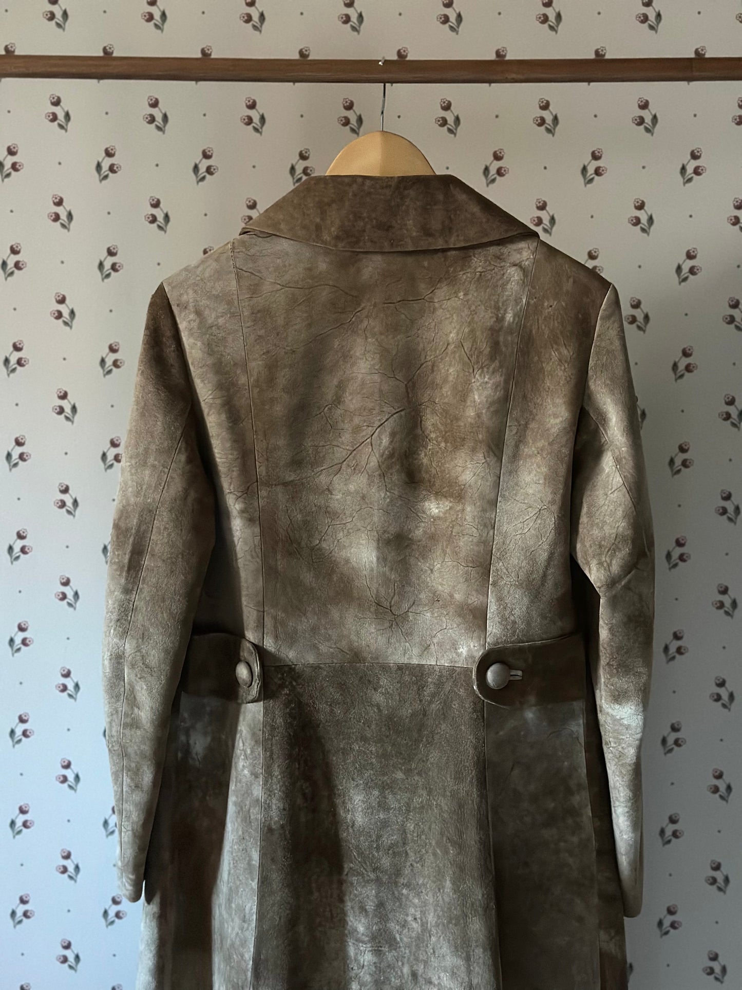 Vintage Real Suede Coat