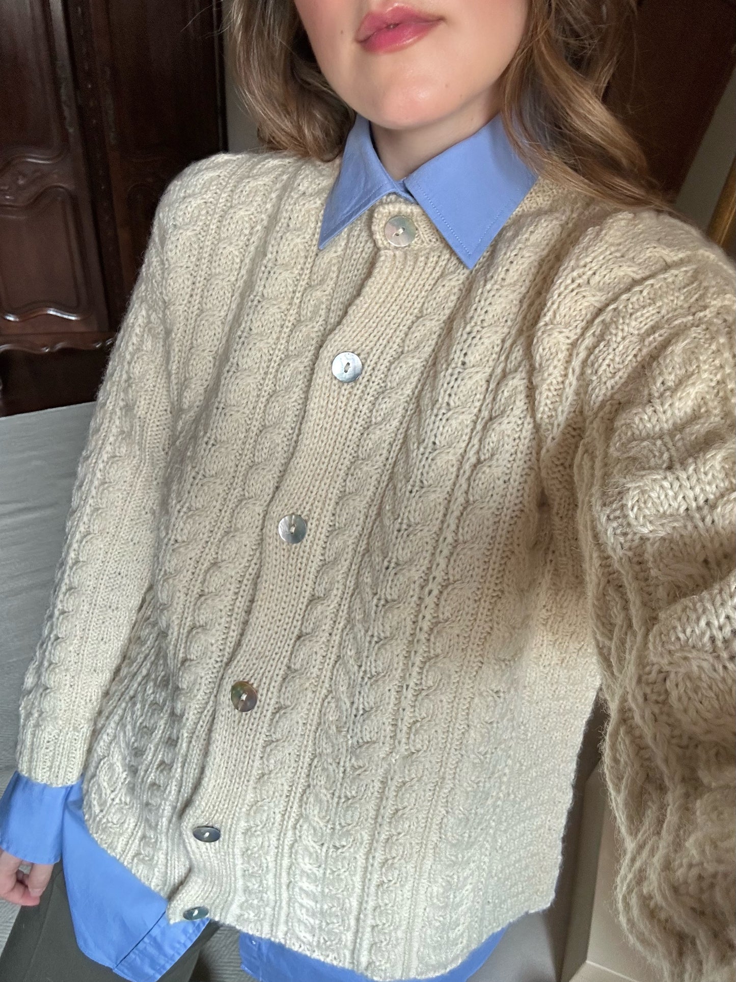 Pure Wool Original Irish Cardigan
