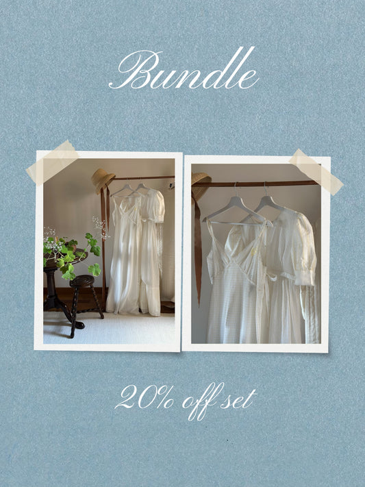 Valentino Slip Dress & Dressing Gown Bundle