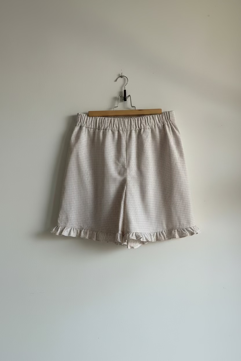 Cotton Frilled Shorts