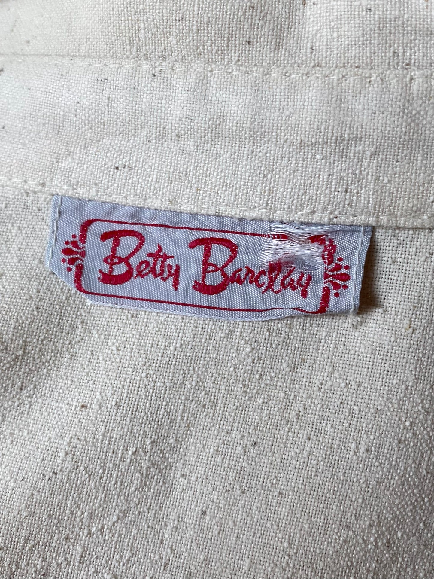 Vintage Betty Barclay Pure Silk Shirt