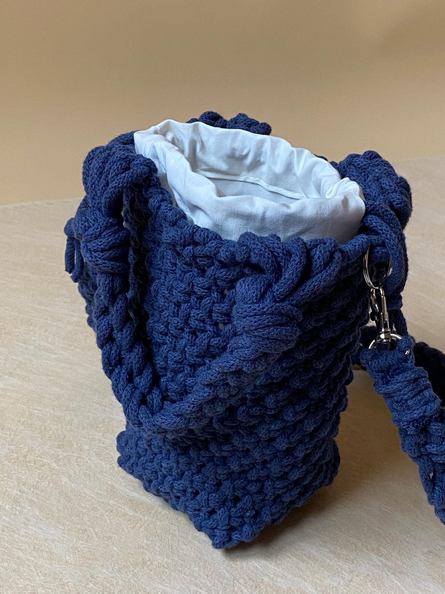 POPPY - Pure Cotton Handmade Macramè Bucket