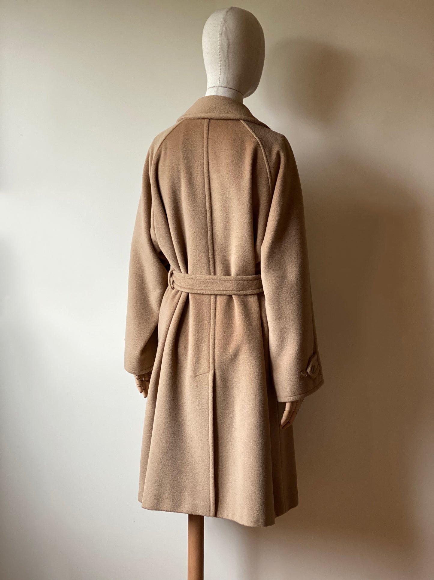 Max Mara Belted Camel Coat