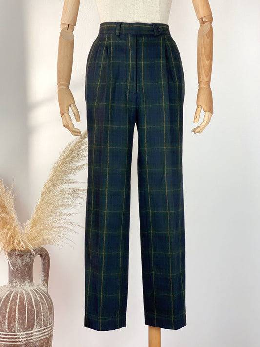 Tartan Lambswool Trousers