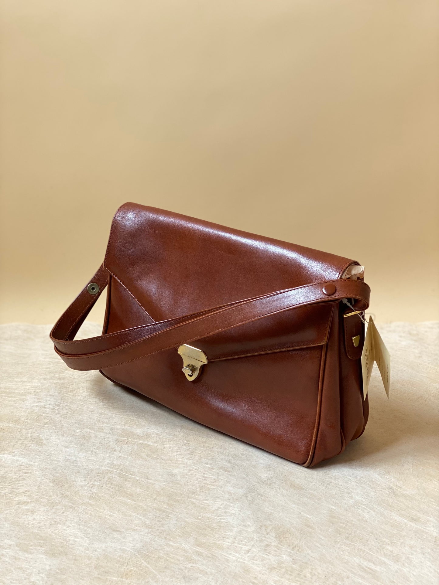 Vintage Real Leather Shoulder Bag