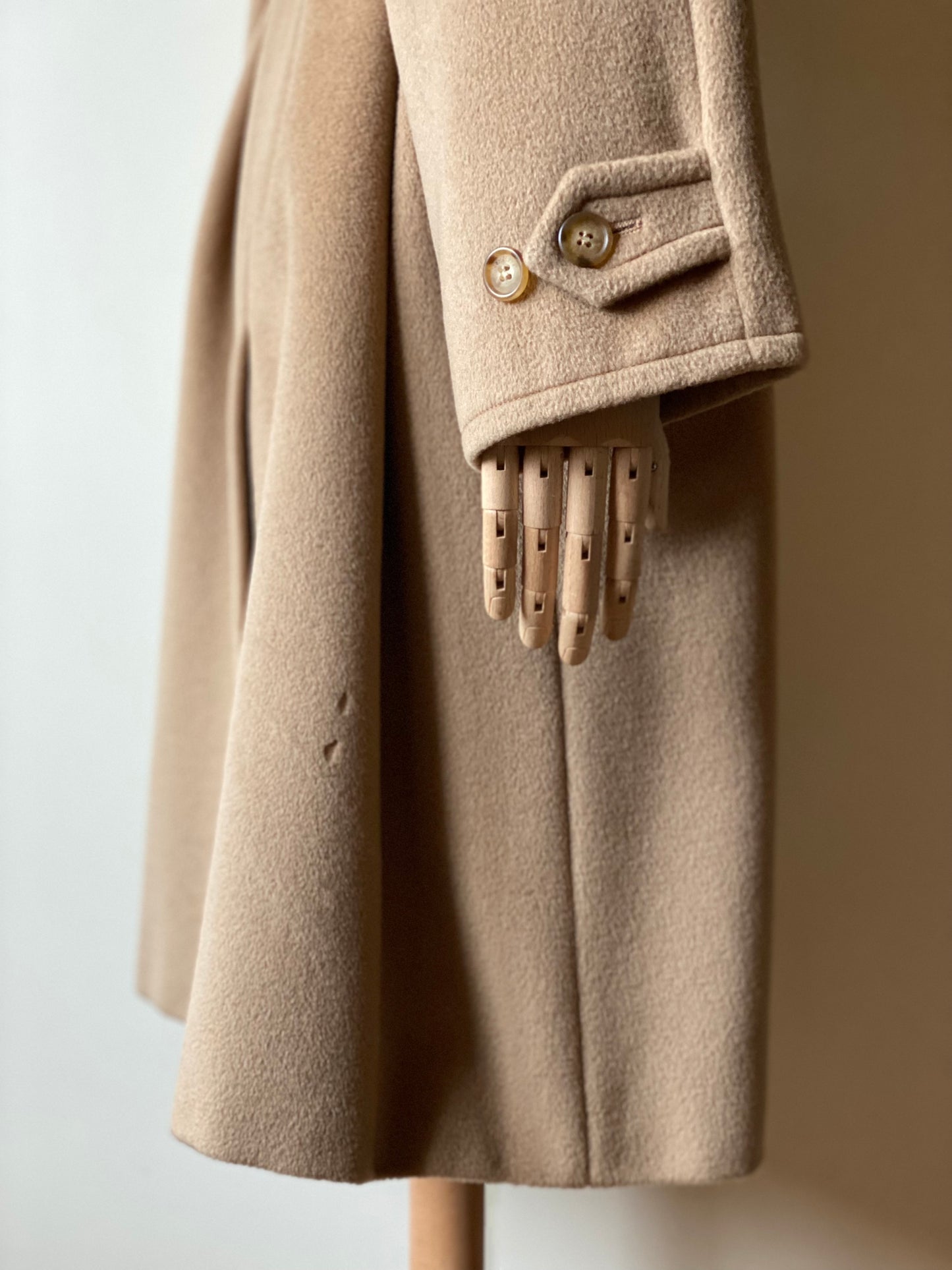 Max Mara Belted Camel Coat