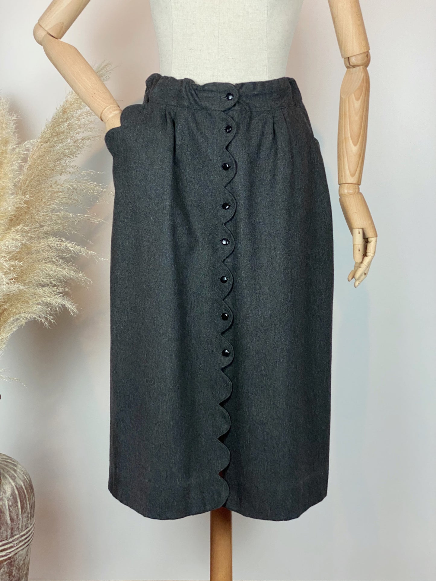 Reworked Vintage Pencil Skirt