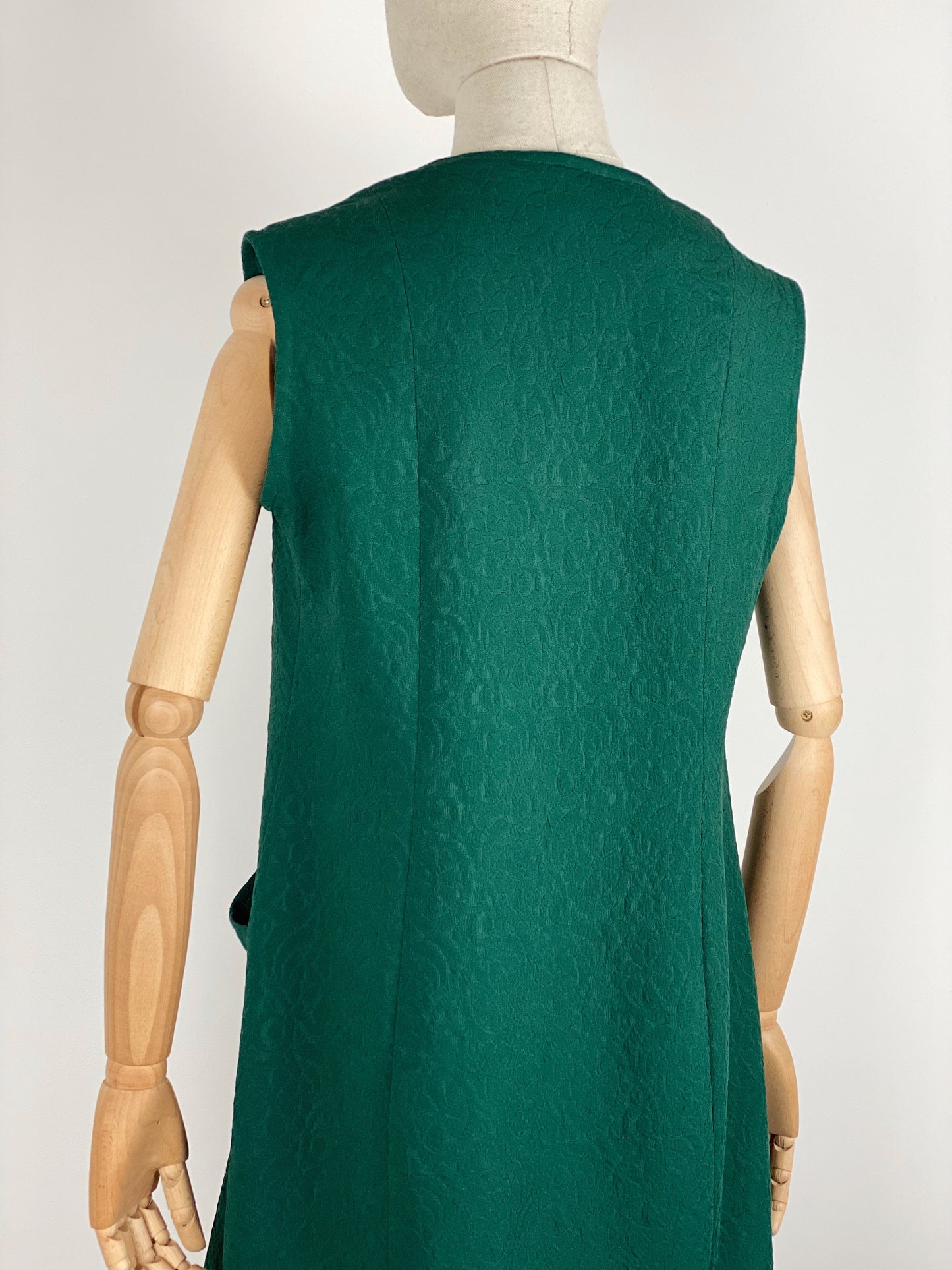 Vintage Green A-Line Dress