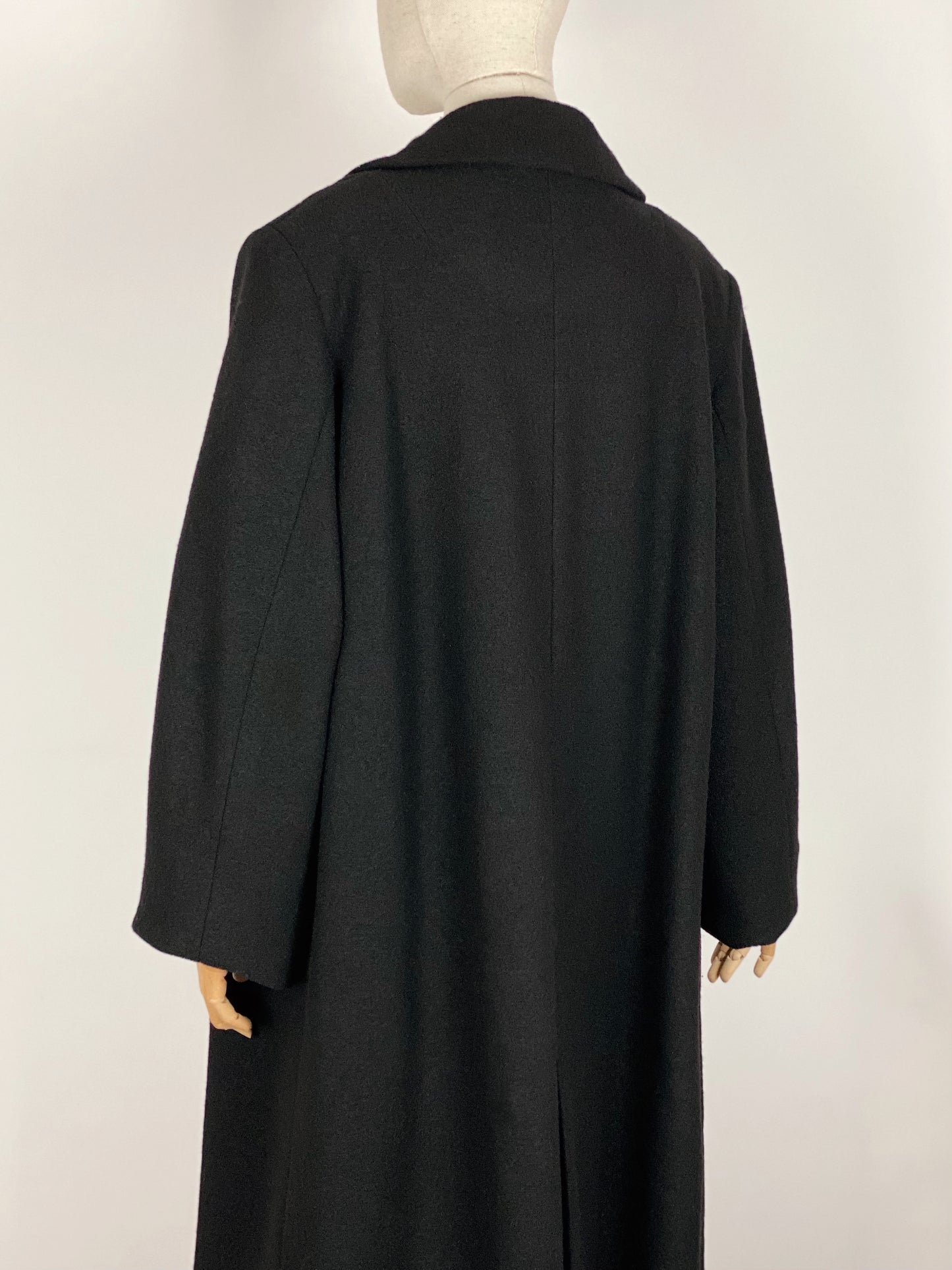 Vintage Handmade Black Coat