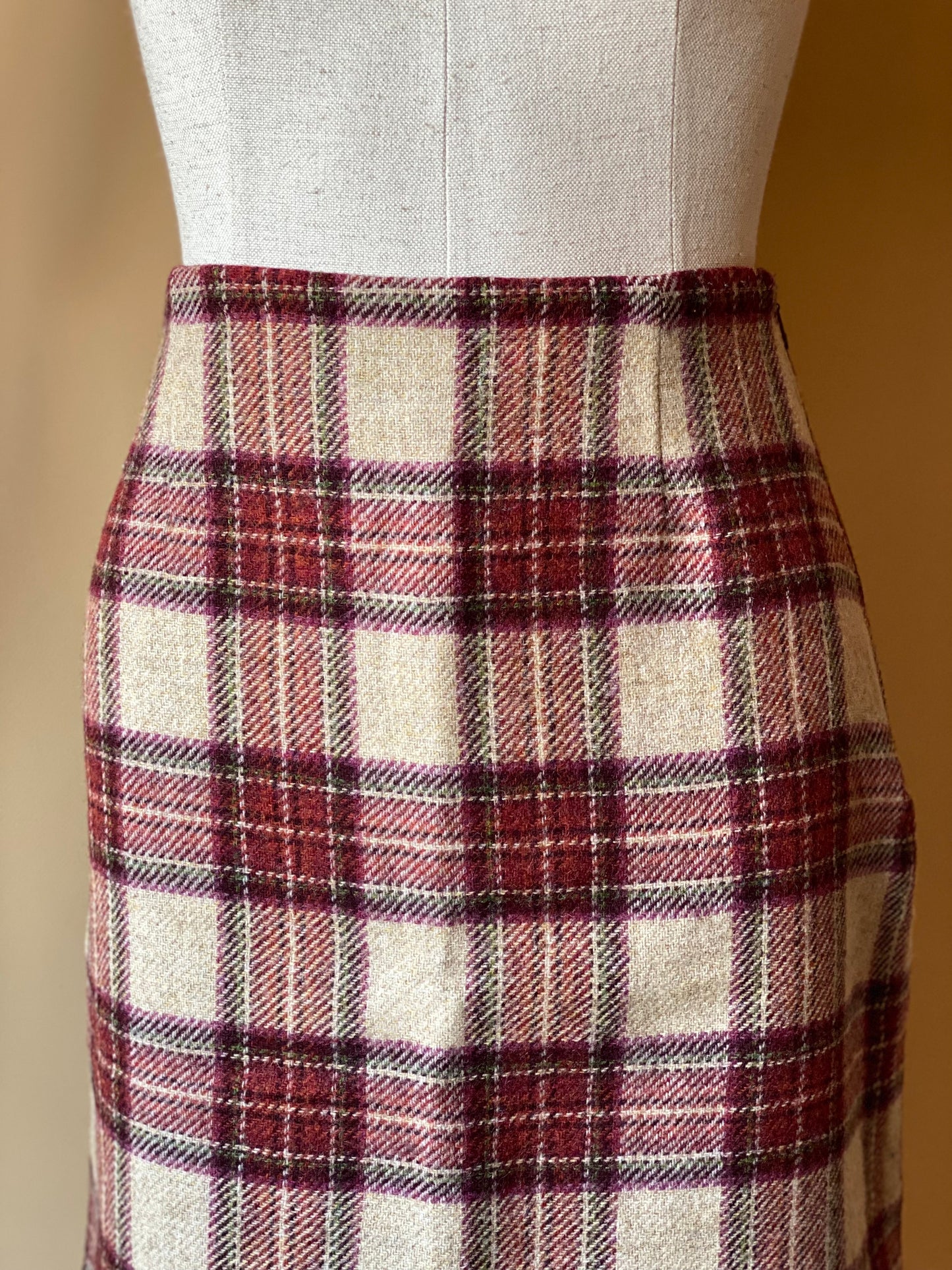 Vintage Laura Ashley Tartan Skirt