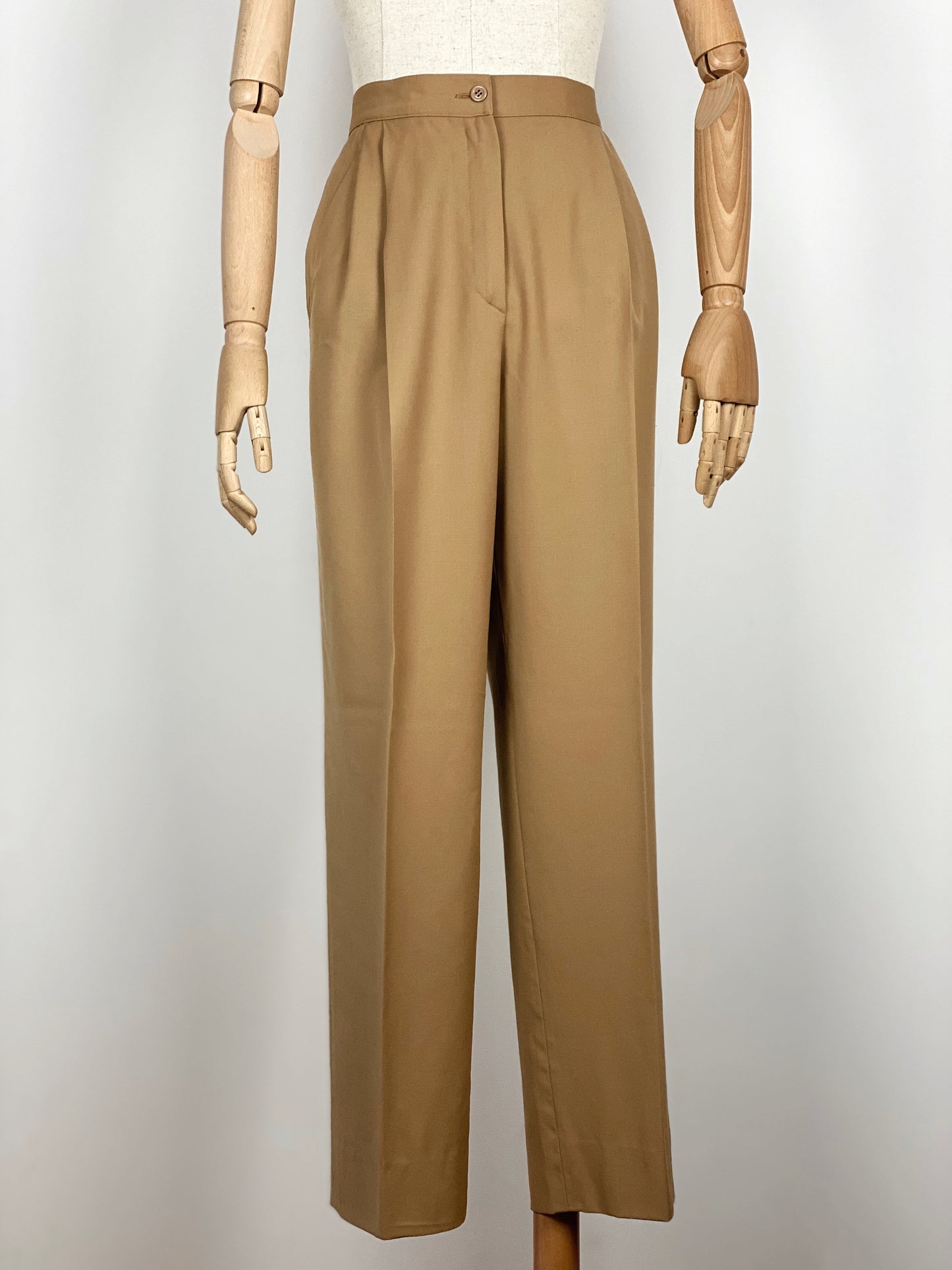 Vintage Beige Trousers by Valentino