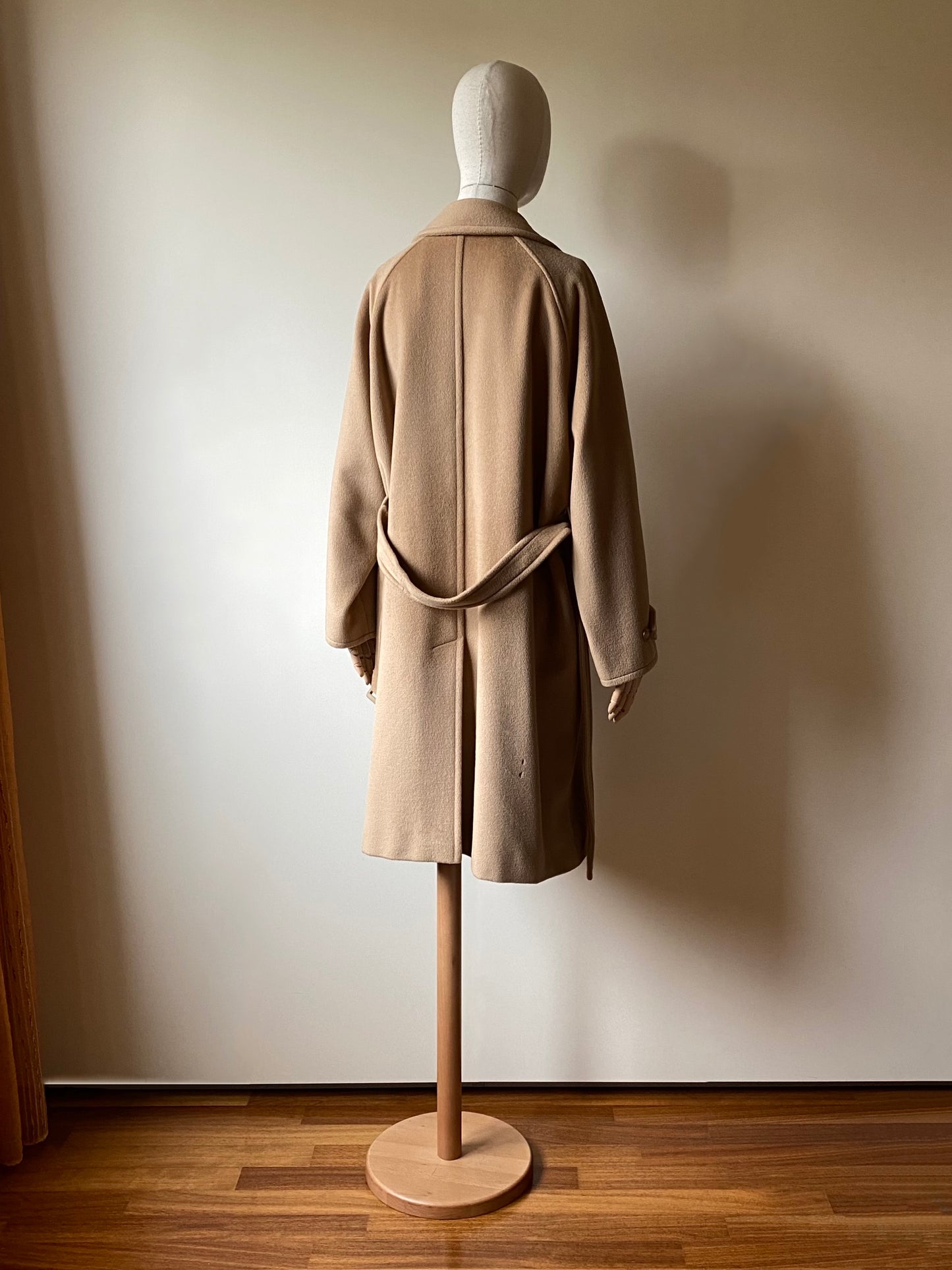 Max Mara Belted Camel Coat