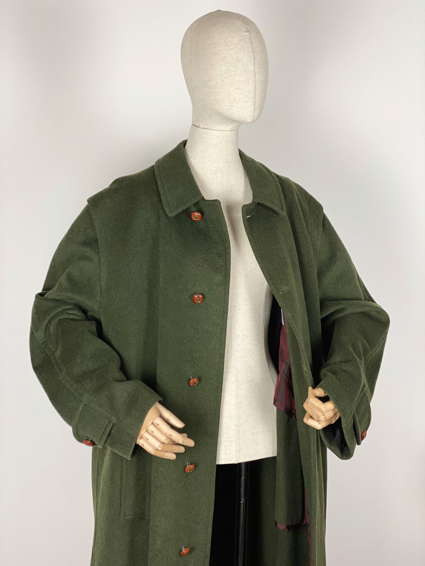 Vintage Green Loden by Yves Saint Laurent