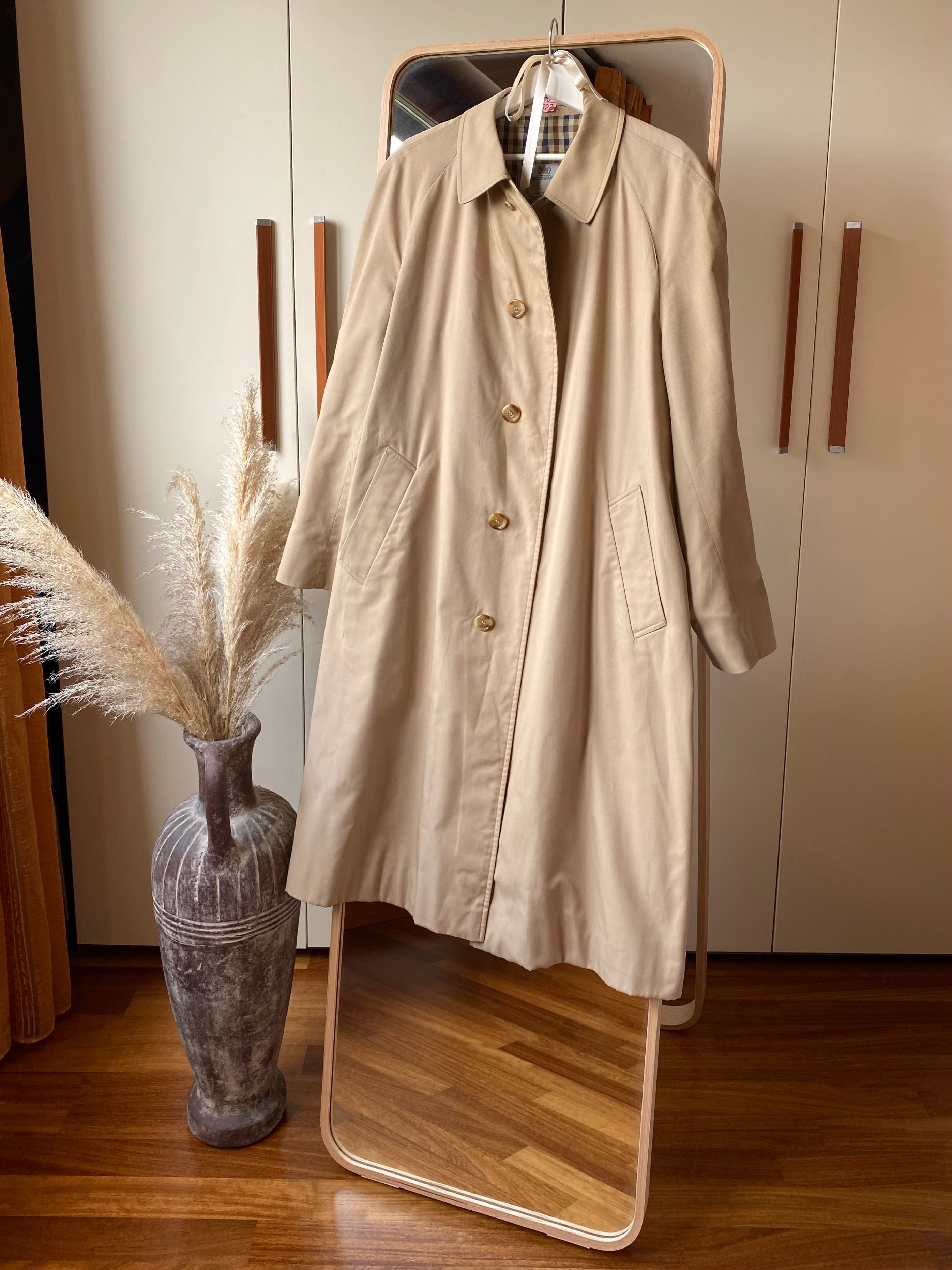 Vintage Aquascutum Beige Trench Coat