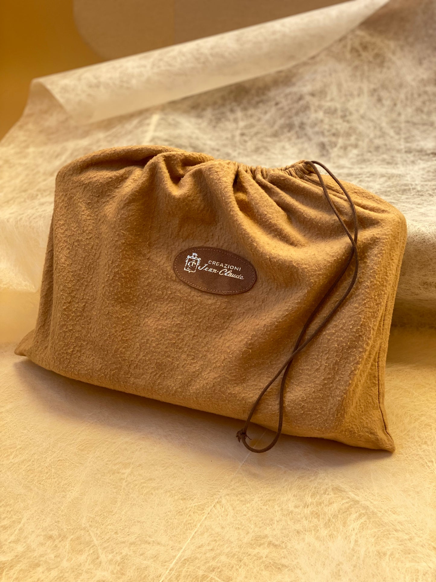 Vintage Caramel Brown Leather Handbag by Franzi 1864