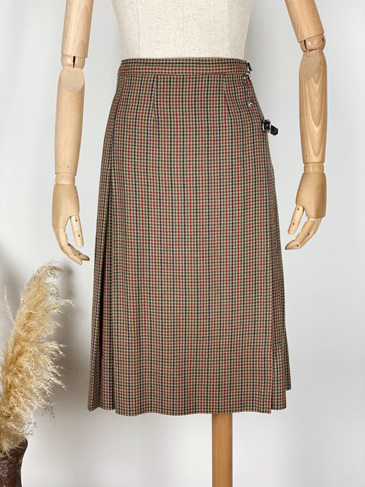 Vintage Checkered Kilt