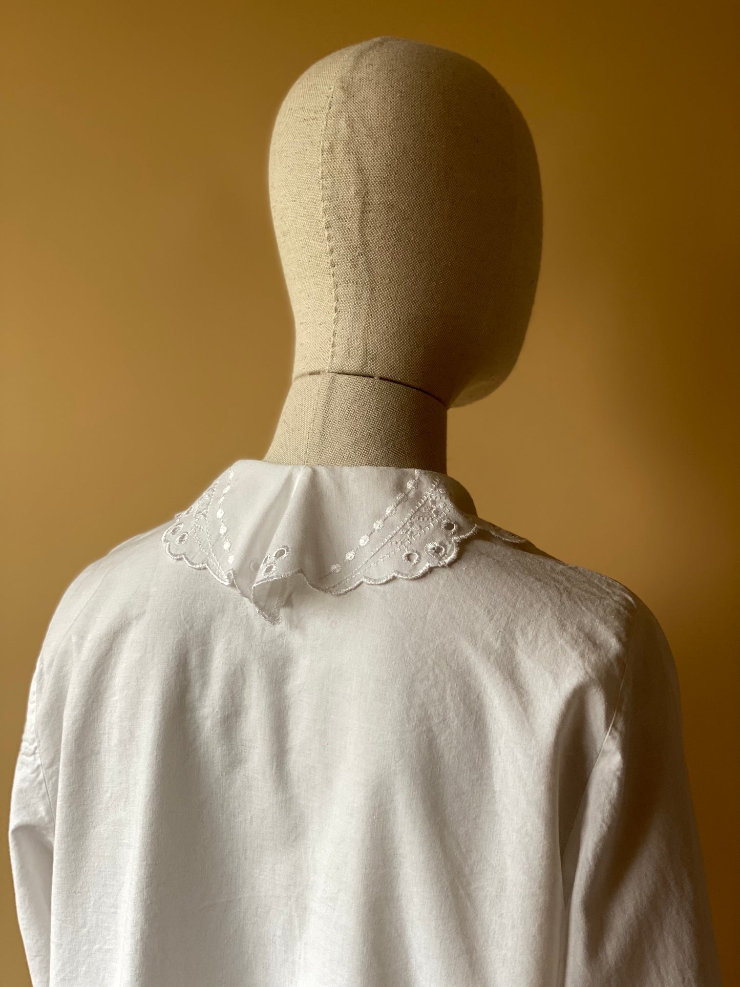Vintage Romantic White Shirt